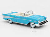 1957 Chevrolet Bel Air Convertible Blue 1:18 Maisto Licensed Diecast Scale Model Car Collectible | Classic American Car | Buy in India