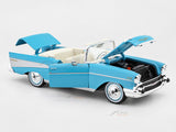 1957 Chevrolet Bel Air Convertible Blue 1:18 Maisto Licensed Diecast Scale Model Car Collectible | Classic American Car | Buy in India