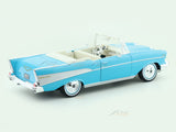 1957 Chevrolet Bel Air Convertible Blue 1:18 Maisto Licensed Diecast Scale Model Car Collectible | Classic American Car | Buy in India