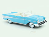 1957 Chevrolet Bel Air Convertible Blue 1:18 Maisto Licensed Diecast Scale Model Car Collectible | Classic American Car | Buy in India