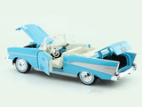 1957 Chevrolet Bel Air Convertible Blue 1:18 Maisto Licensed Diecast Scale Model Car Collectible | Classic American Car | Buy in India