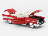1957 Chevrolet Bel Air Convertible Red 1:18 Maisto Licensed Diecast Scale Model Car Collectible | Classic American Car | Buy in India