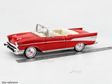 1957 Chevrolet Bel Air Convertible Red 1:18 Maisto Licensed Diecast Scale Model Car Collectible | Classic American Car | Buy in India