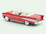 1957 Chevrolet Bel Air Convertible Red 1:18 Maisto Licensed Diecast Scale Model Car Collectible | Classic American Car | Buy in India