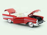 1957 Chevrolet Bel Air Convertible Red 1:18 Maisto Licensed Diecast Scale Model Car Collectible | Classic American Car | Buy in India