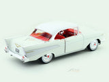 1957 Chevrolet Bel Air Coupe White 1:18 Maisto Licensed Diecast Scale Model Car Collectible | Classic American 1950s Icon | Buy in India