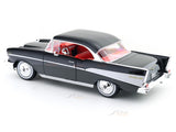 1957 Chevrolet Bel Air Coupe Black 1:18 Maisto Licensed Diecast Scale Model Car Collectible | Classic American 1950s Icon | Buy in India