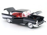 1957 Chevrolet Bel Air Coupe Black 1:18 Maisto Licensed Diecast Scale Model Car Collectible | Classic American 1950s Icon | Buy in India