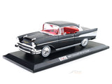 1957 Chevrolet Bel Air Coupe Black 1:18 Maisto Licensed Diecast Scale Model Car Collectible | Classic American 1950s Icon | Buy in India