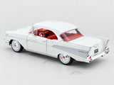 1957 Chevrolet Bel Air Coupe White 1:18 Maisto Licensed Diecast Scale Model Car Collectible | Classic American 1950s Icon | Buy in India