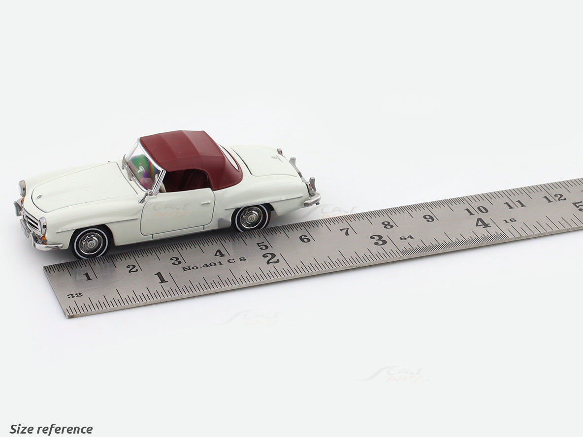 1957 Mercedes-Benz 190SL beige 1:64 GFCC diecast scale model