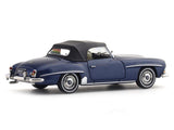 1957 Mercedes-Benz 190SL blue 1:64 GFCC diecast scale model miniature car collectible