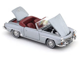 1957 Mercedes-Benz 190SL grey 1:64 GFCC diecast scale model miniature car collectible