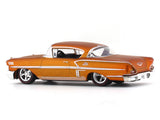 1958 Chevrolet Impala orange 1:64 M2 Machines diecast scale car collectible