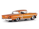 1958 Chevrolet Impala orange 1:64 M2 Machines diecast scale car collectible