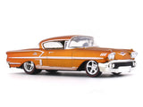 1958 Chevrolet Impala orange 1:64 M2 Machines diecast scale car collectible