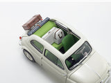 PreOrder : Fiat Nuova 500 with accessories 1:18 Kyosho diecast scale model car collectible