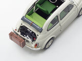 PreOrder : Fiat Nuova 500 with accessories 1:18 Kyosho diecast scale model car collectible