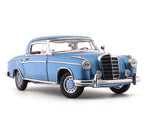 1958 Mercedes-Benz 220 SE Coupe W128 blue 1:18 Sunstar diecast Scale Model collectible