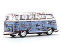 1958 Volkswagen Microbus 15 Window Rusty 1:64 M2 Machines diecast scale car collectible