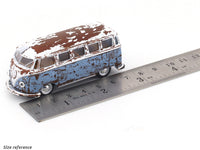 1958 Volkswagen Microbus 15 Window Rusty 1:64 M2 Machines diecast scale car collectible