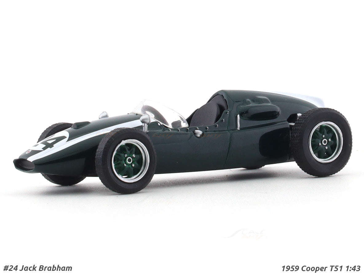 Modèle Réduit Voiture 1/43 Cooper 1959 Brabham - Marque Spark - Neuf