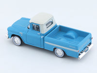 1959 GMC Fleetside Truck blue 1:64 M2 Machines diecast scale car collectible