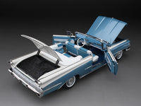 1959 Oldsmobile 98 Open Convertible Aqua Mist Polaris White 1:18 SunStar diecast scale model car collectible