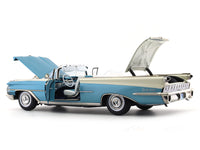 1959 Oldsmobile 98 Open Convertible Aqua Mist Polaris White 1:18 SunStar diecast scale model car collectible