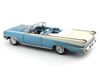 1959 Oldsmobile 98 Open Convertible Aqua Mist Polaris White 1:18 SunStar diecast scale model car collectible