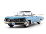 1959 Oldsmobile 98 Open Convertible Aqua Mist Polaris White 1:18 SunStar diecast scale model car collectible