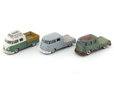 1960 VW Double Cab set 1:64 M2 Machines diecast hauler scale model