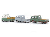 1960 VW Double Cab set 1:64 M2 Machines diecast hauler scale model