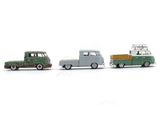 1960 VW Double Cab set 1:64 M2 Machines diecast hauler scale model