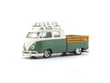 1960 VW Double Cab set 1:64 M2 Machines diecast hauler scale model