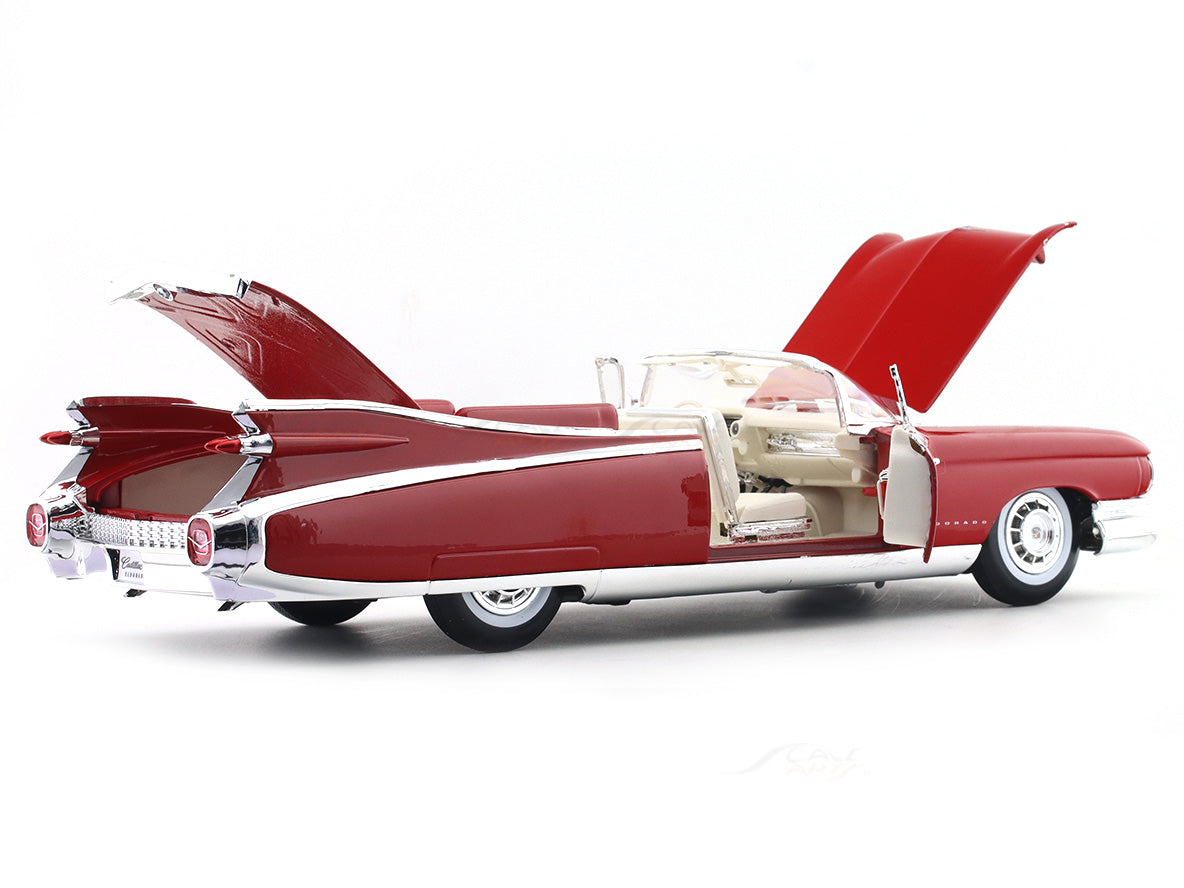 ミニカー Maisto Cadillac Eldorado Biarritz 1/18 1959 Cadillac Eldorado Biarritz Red 1:18 Maisto Diecast Scale Model Ca