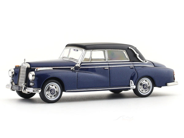 1959 Mercedes-Benz 300D dark blue 1:64 GFCC diecast scale model miniature car collectible