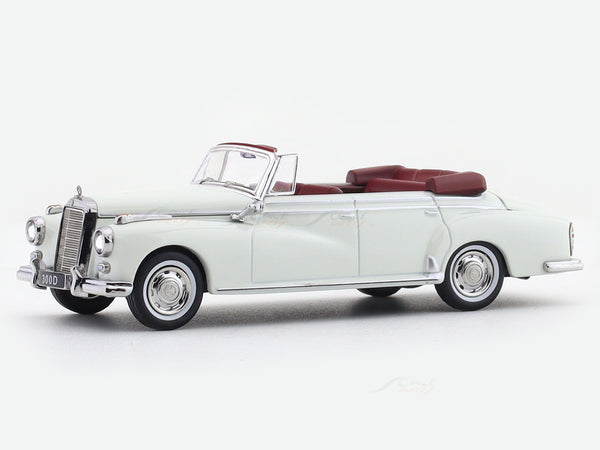 1959 Mercedes-Benz 300D white 1:64 GFCC diecast scale model miniature car collectible