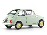 1960 Fiat 500D Cabriolet Open Top Green 1:18 Kyosho diecast scale model car collectible