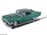 1960 Ford Thunderbird Hardtop green 1:18 Sunstar diecast Scale Model collectible