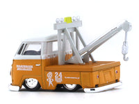 1960 Volkswagen Single Cab Crane Orange 1:64 M2 Machines diecast scale car collectible