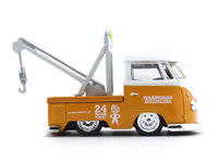 1960 Volkswagen Single Cab Crane Orange 1:64 M2 Machines diecast scale car collectible