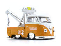 1960 Volkswagen Single Cab Crane Orange 1:64 M2 Machines diecast scale car collectible