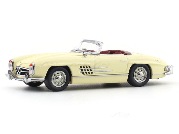 1960 Mercedes-Benz 300SL Roadster Beige 1:64 GFCC diecast scale model miniature car collectible