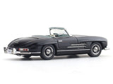 1960 Mercedes-Benz 300SL Roadster black 1:64 GFCC diecast scale model miniature car collectible