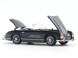1960 Mercedes-Benz 300SL Roadster black 1:64 GFCC diecast scale model miniature car collectible