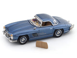 1960 Mercedes-Benz 300SL Roadster Blue 1:64 GFCC diecast scale model miniature car collectible