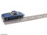 1960 Mercedes-Benz 300SL Roadster Blue 1:64 GFCC diecast scale model miniature car collectible