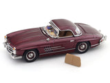 1960 Mercedes-Benz 300SL Roadster Red 1:64 GFCC diecast scale model miniature car collectible