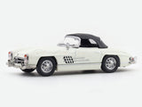 1960 Mercedes-Benz 300SL Roadster white 1:64 GFCC diecast scale model miniature car collectible